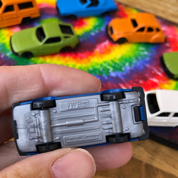 Mini plastic cars VW Bus T3 tiny toy car miniature collectible Citroen - Picture 7 of 9